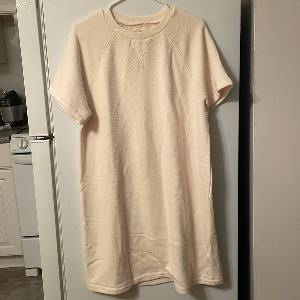 Madewell Women's‎ Medium Make Weekends Longer 100% Cotton Sweater Dress